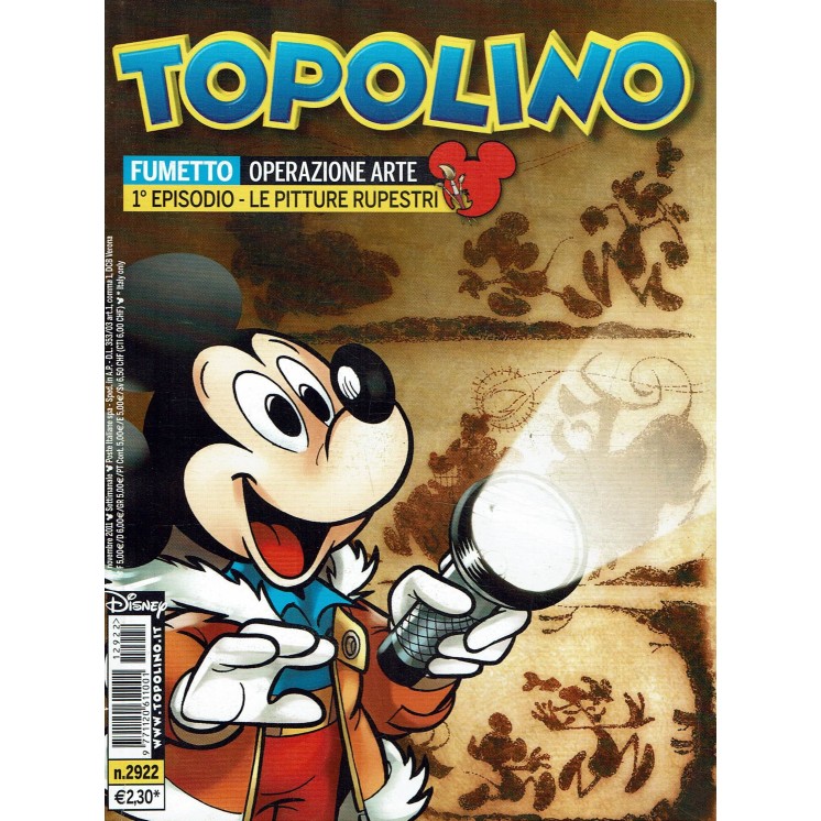 Topolino n.2922 Walt Disney ed. Mondadori