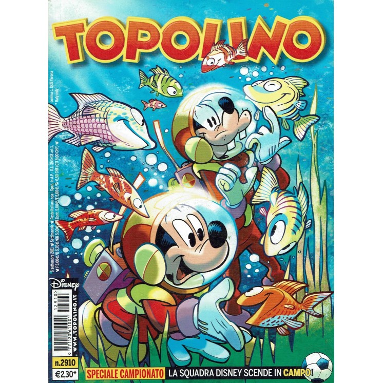 Topolino n.2910 Walt Disney ed. Mondadori