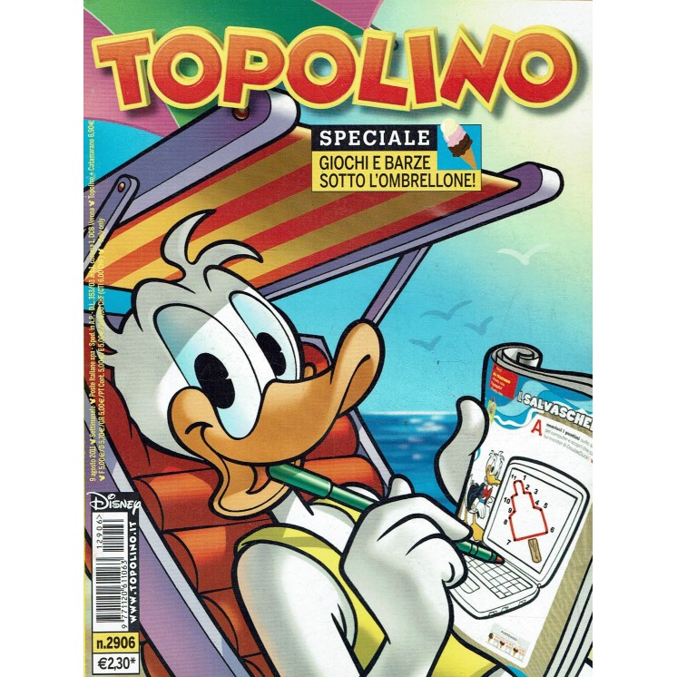 Topolino n.2906 Walt Disney ed. Mondadori
