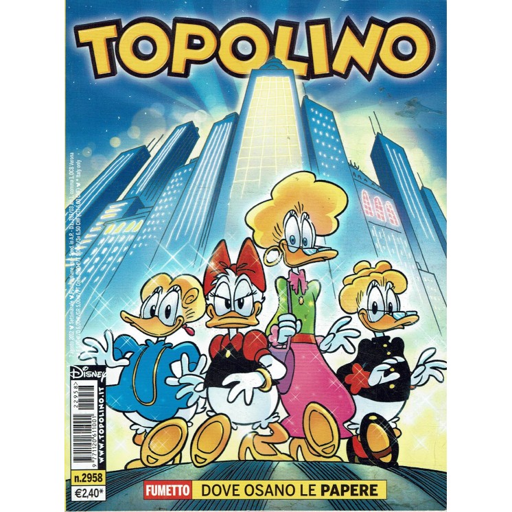 Topolino n.2958 Walt Disney ed. Mondadori