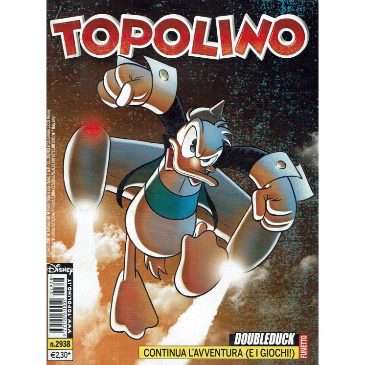 Topolino n.2938 Walt Disney ed. Mondadori
