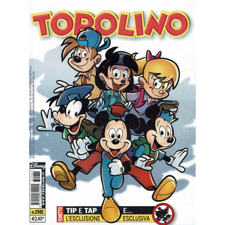 Topolino n.2981 Walt Disney ed. Mondadori