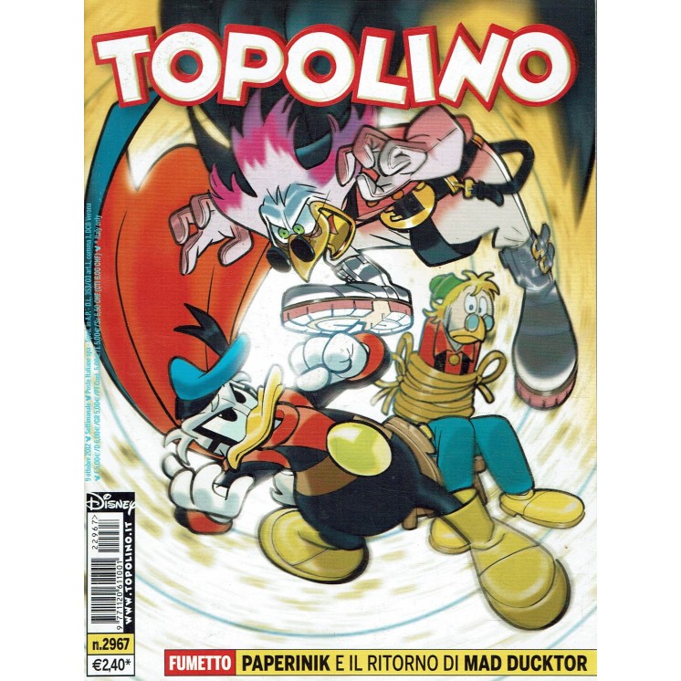 Topolino n.2967 Walt Disney ed. Mondadori