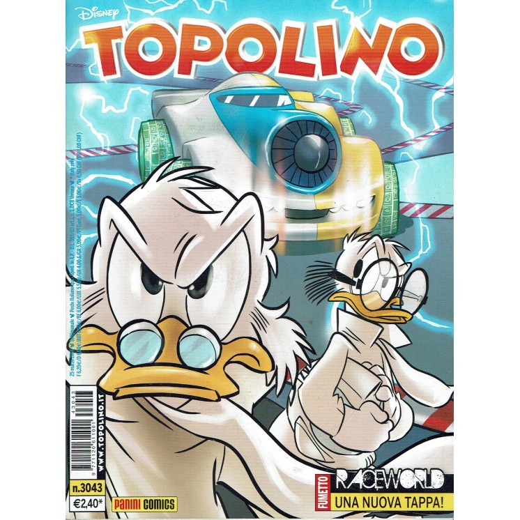 Topolino n.3043 Walt Disney ed. Mondadori