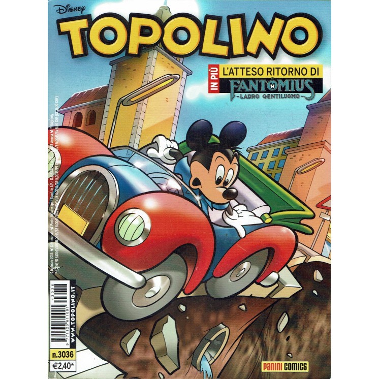 Topolino n.3036 Walt Disney ed. Mondadori