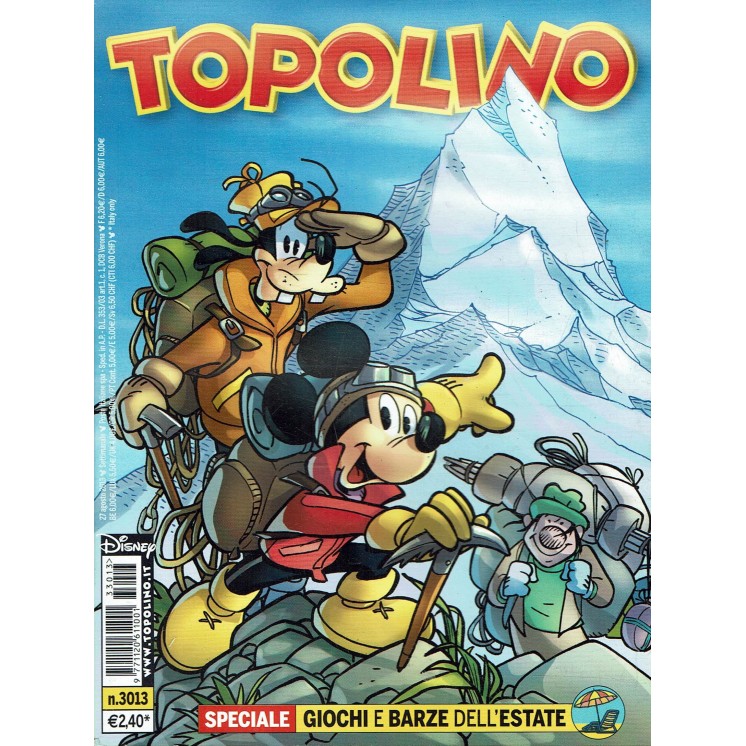 Topolino n.3013 Walt Disney ed. Mondadori