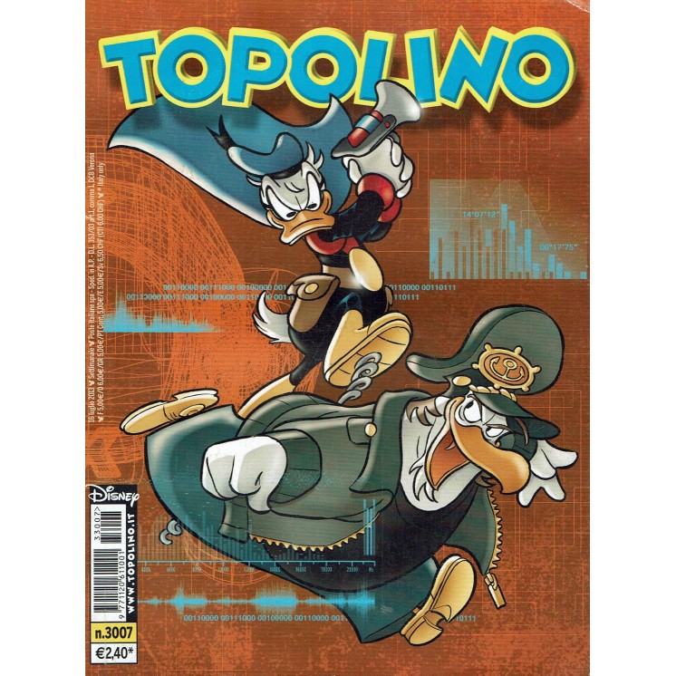 Topolino n.3007 Walt Disney ed. Mondadori