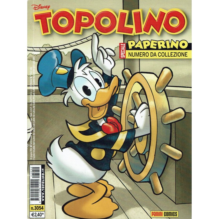 Topolino n.3054 Paperino speciale Walt Disney ed. Panini