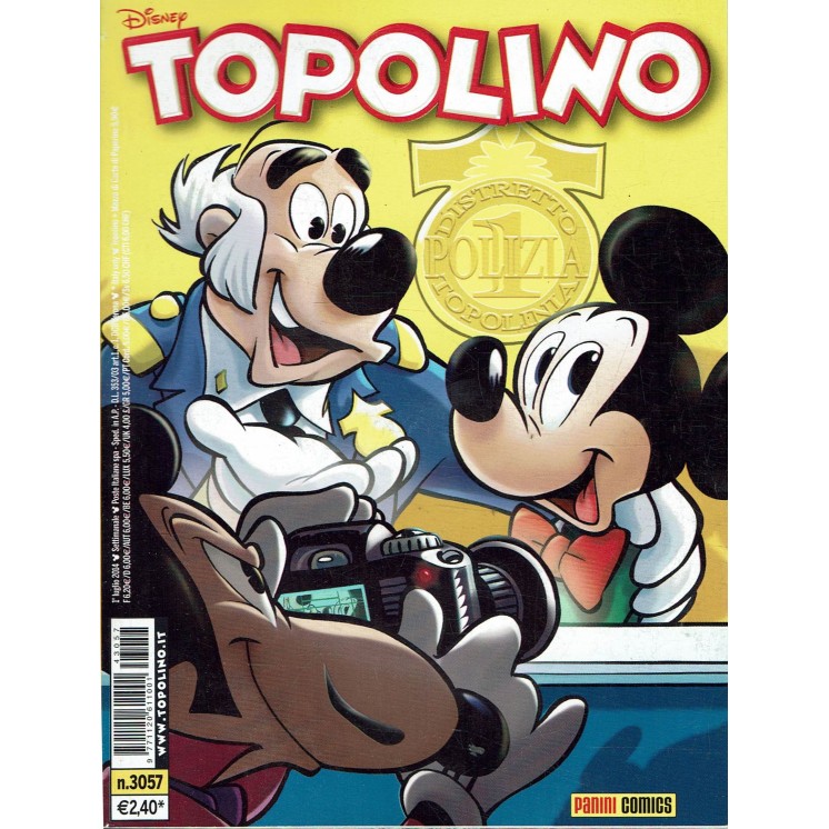Topolino n.3057 Walt Disney ed. Panini