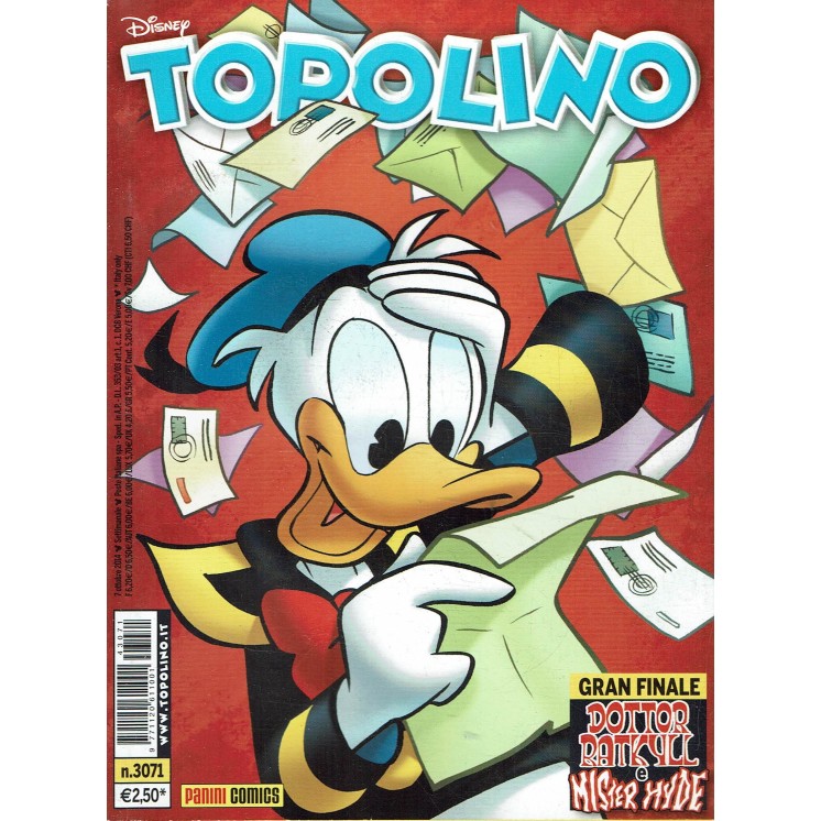 Topolino n.3071 Walt Disney ed. Panini