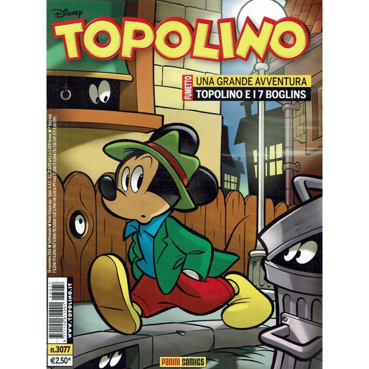 Topolino n.3077 Walt Disney ed. Panini