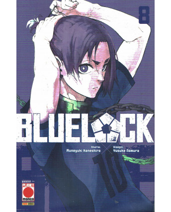 Blue Lock   8 di Kaneshiro e Nomura ed. Panini NUOVO