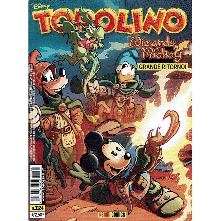 Topolino n.3124 Walt Disney ed. Panini