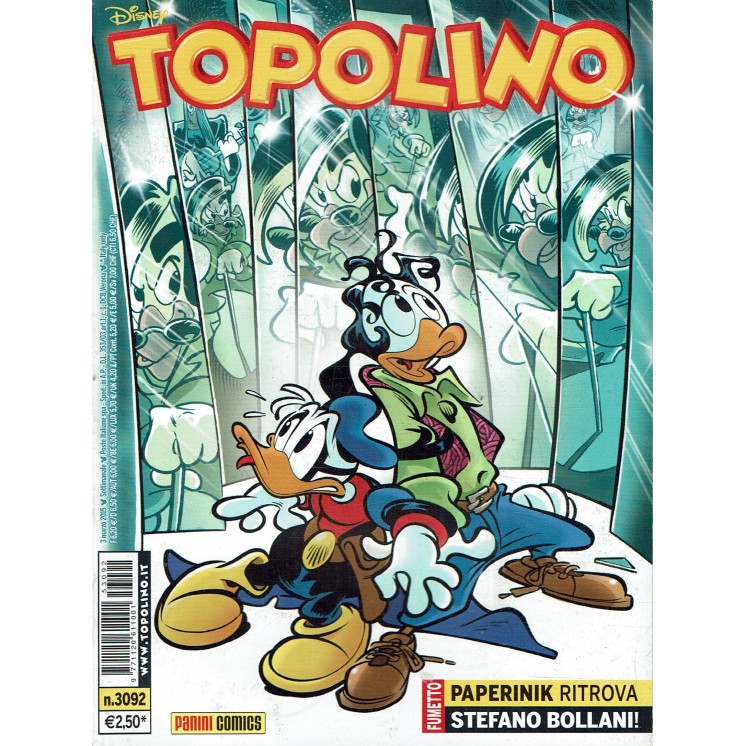 Topolino n.3092 Walt Disney ed. Panini