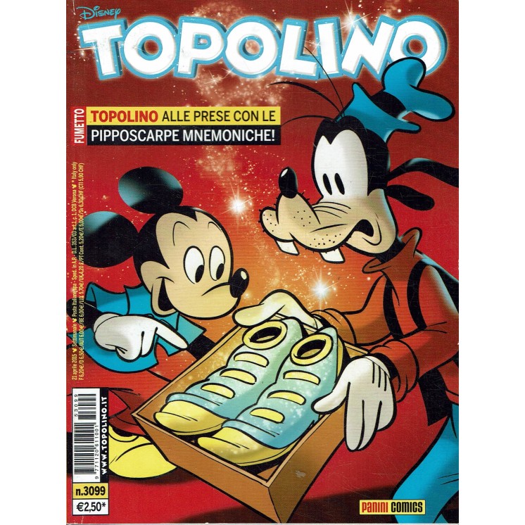 Topolino n.3099 Walt Disney ed. Panini