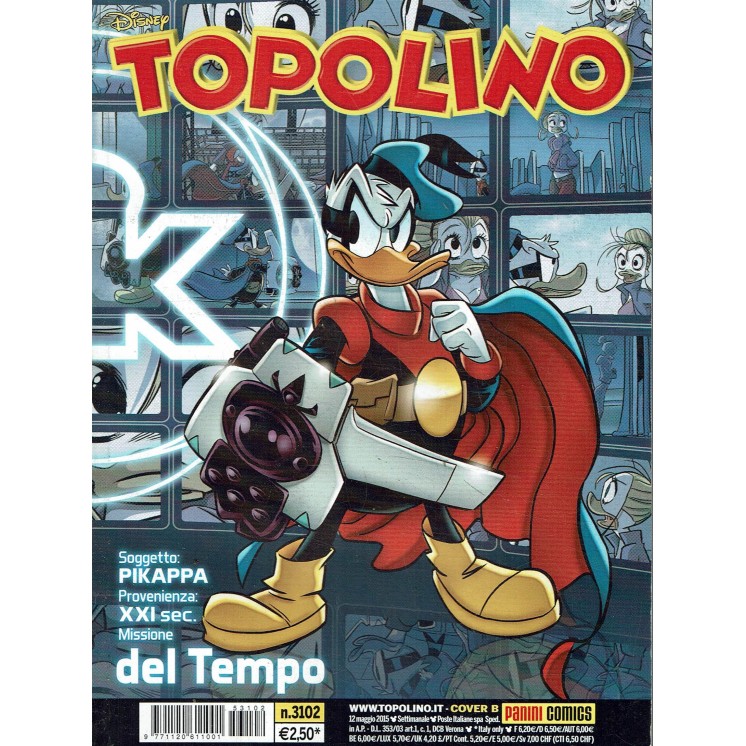Topolino n.3102 variant PK Walt Disney ed. Panini