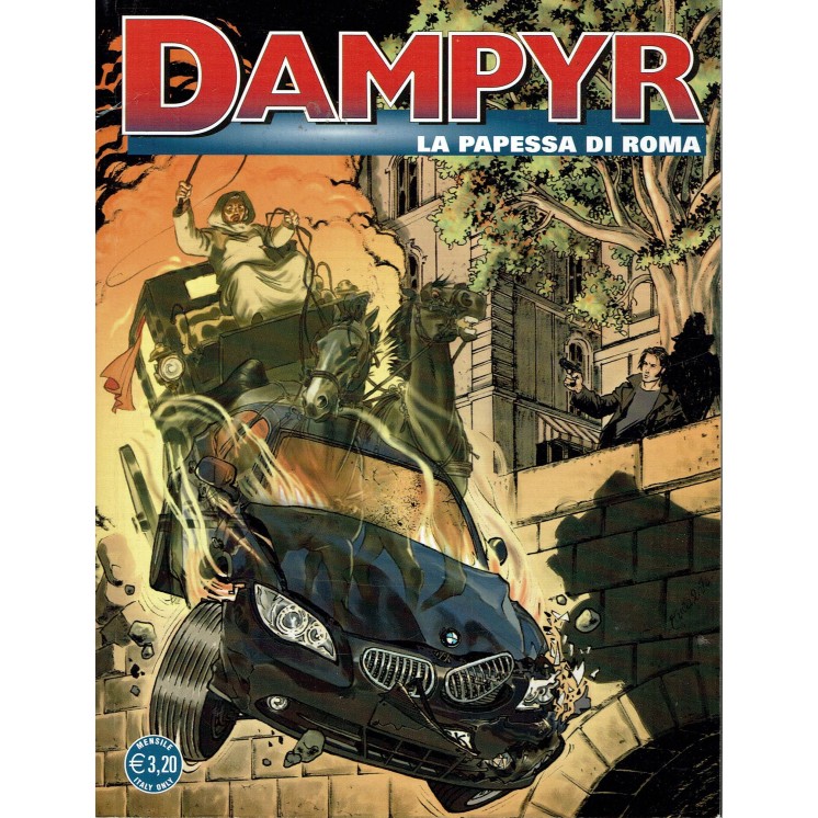 Dampyr n.172 LA PAPESSA DI ROMA di Boselli, Colombo ed.Bonelli OTTIMO