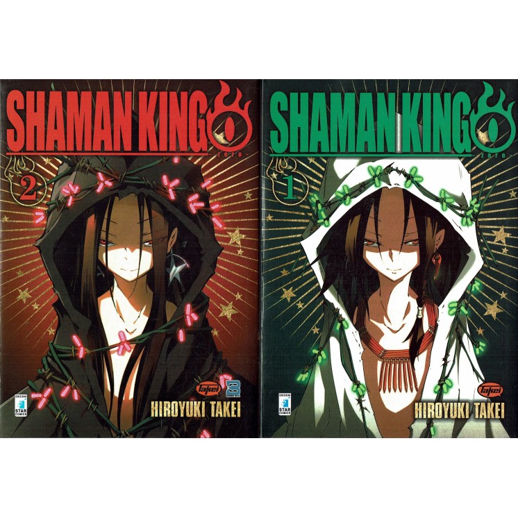 Shaman King Zero 1/2 serie COMPLETA di Takei ed. Star Comics SC04