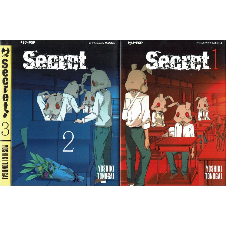 Secret 1/3 serie COMPLETA di Tonogai ed. JPop SC04