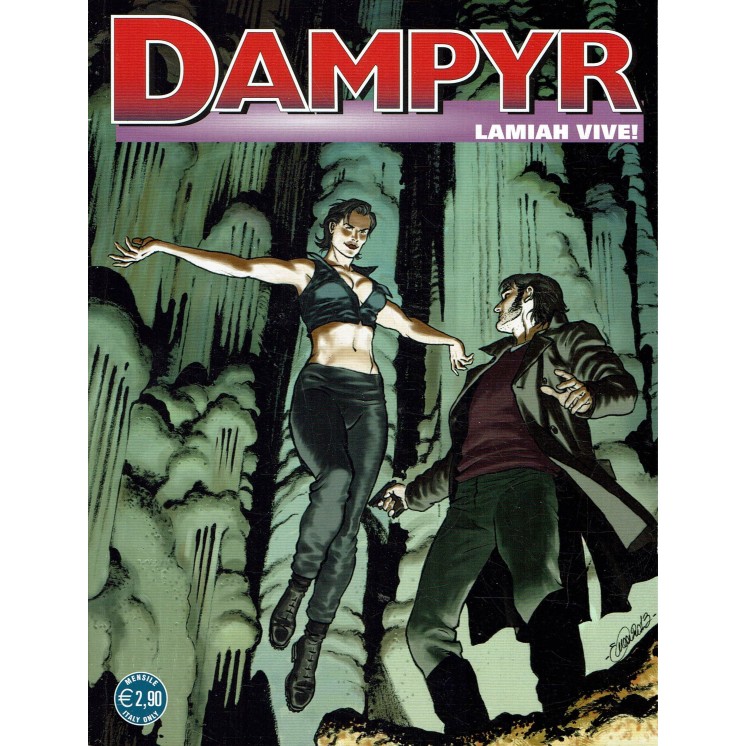 Dampyr n.164 Lamiah vive! di Boselli Colombo ed. Bonelli