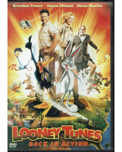 DVD LOONEY TUNES BACK IN ACTION IL FILM usato ITA con Brandan Fraser