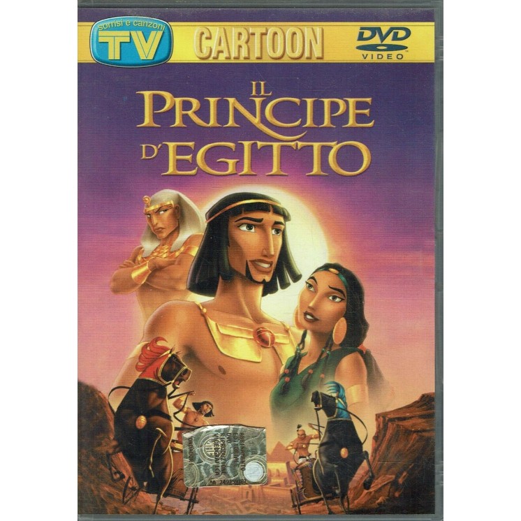 DVD Il principe d'Egitto ITA usato EDITORIALE ed. Tv Sorrisi Canzoni B24