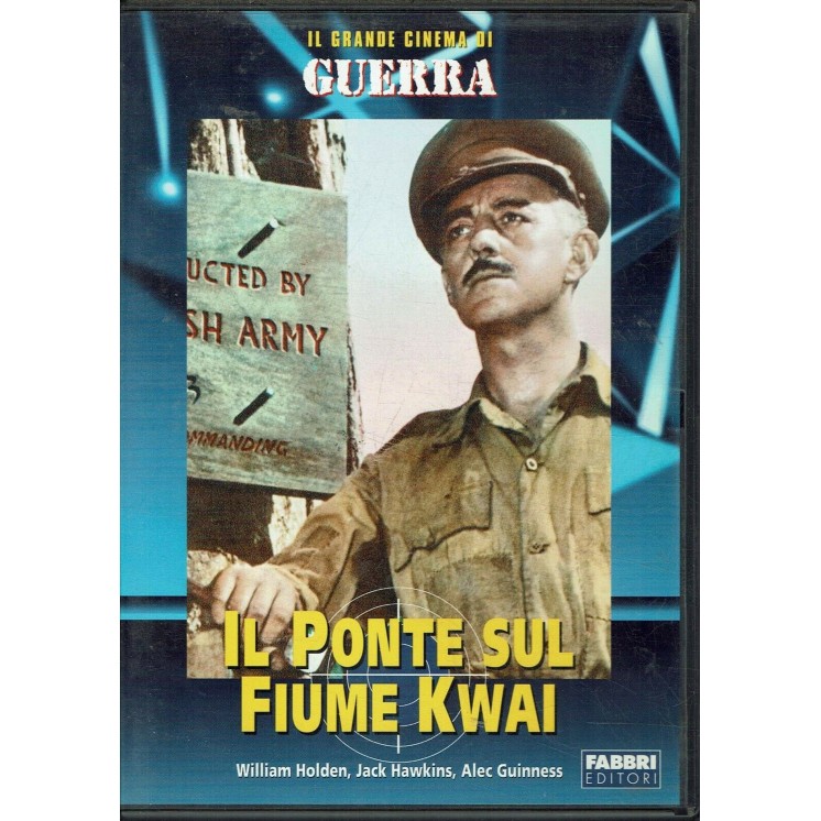 DVD IL GRANDE CINEMA DI GUERRA IL PONTE SUL FIUME KWAI con Holden ITA usato