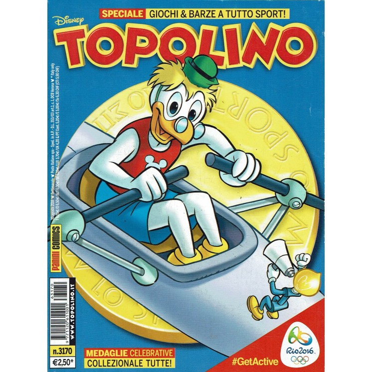 Topolino n.3170 Walt Disney ed. Panini
