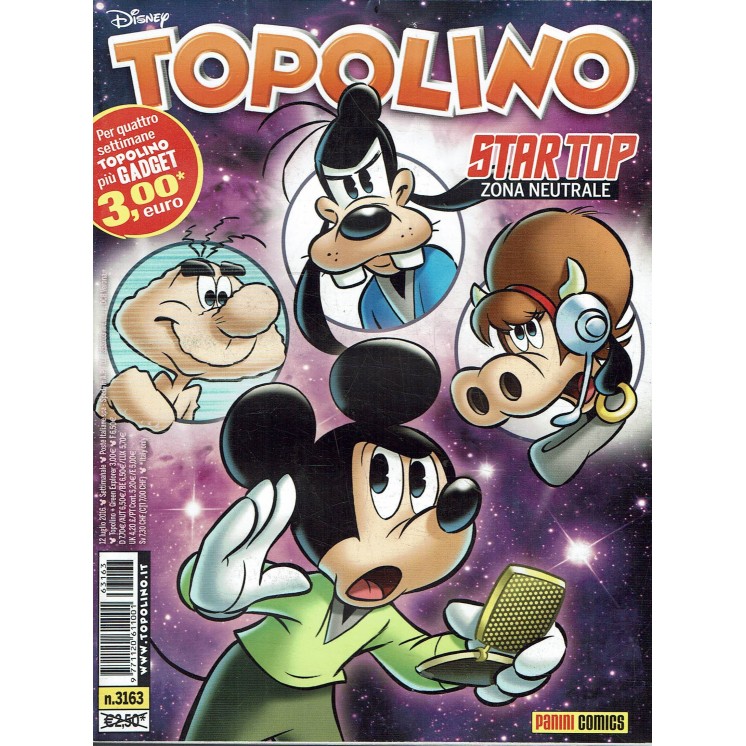 Topolino n.3163 Walt Disney ed. Panini