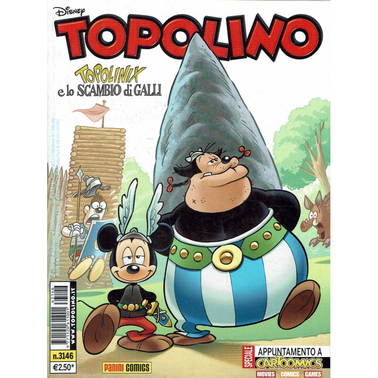 Topolino n.3146 Walt Disney ed. Panini