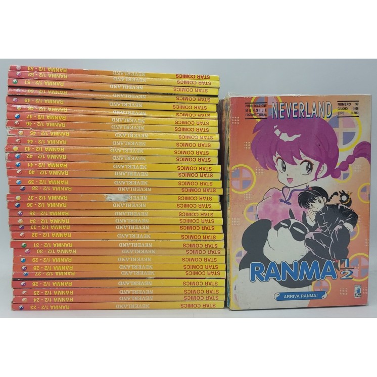 Ranma 1/2 1/53 serie COMPLETA di Takahashi ed. Star Comics SC04