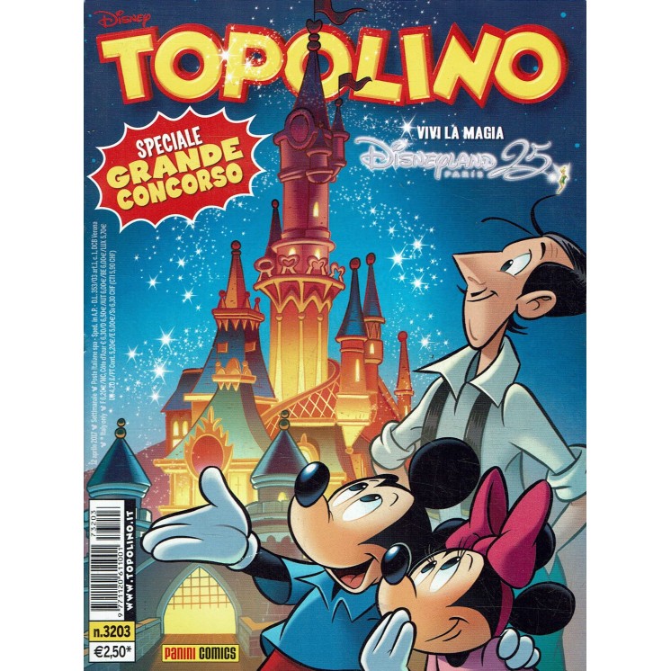 Topolino n.3203 Walt Disney ed. Panini