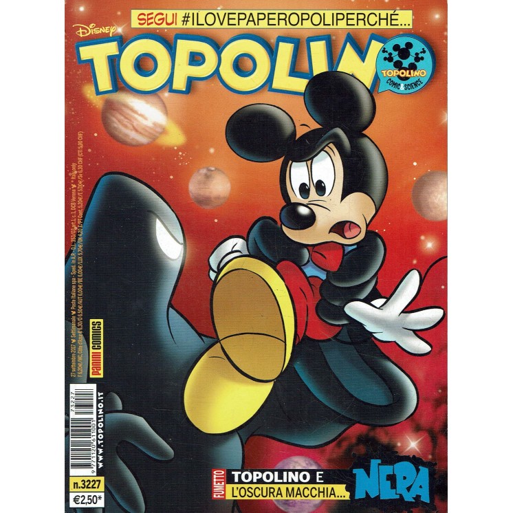 Topolino n.3227 Walt Disney ed. Panini