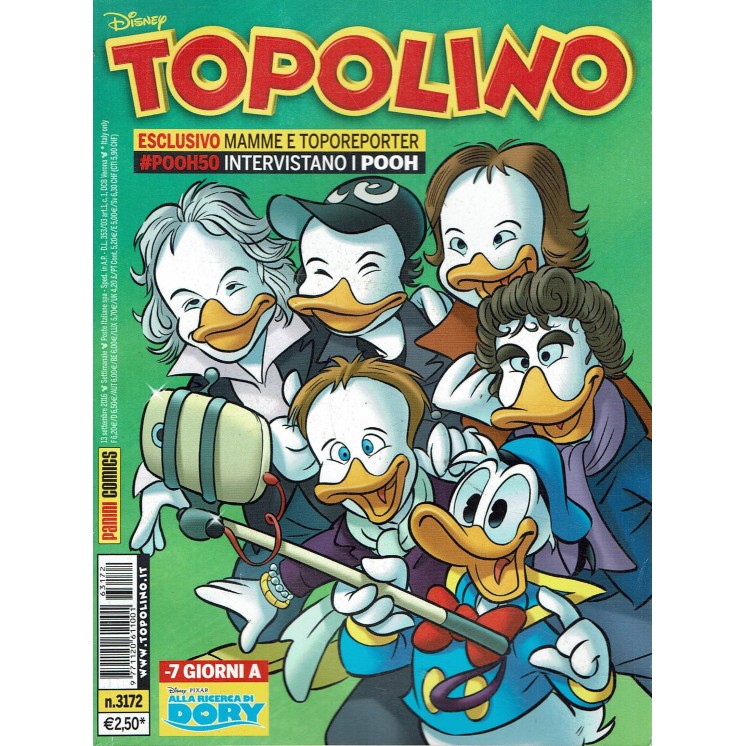 Topolino n.3172 Walt Disney ed. Panini