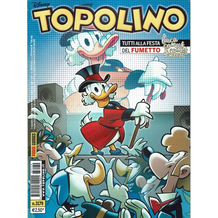 Topolino n.3179 Walt Disney ed. Panini