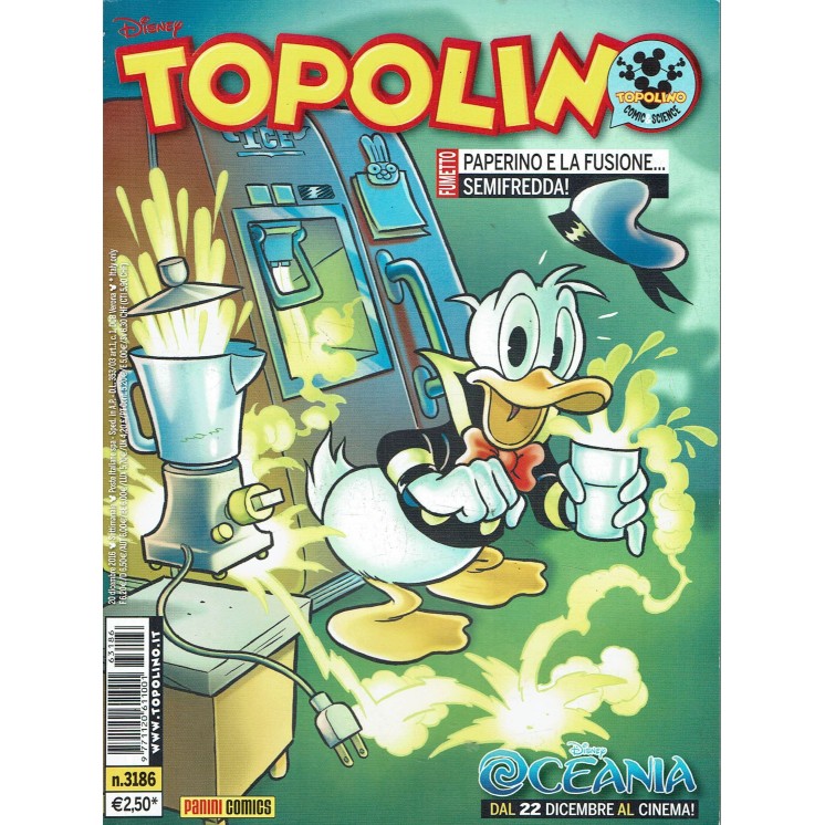 Topolino n.3186 Walt Disney ed. Panini