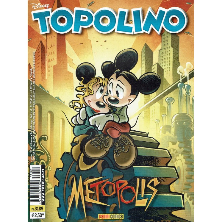 Topolino n.3189 Walt Disney ed. Panini