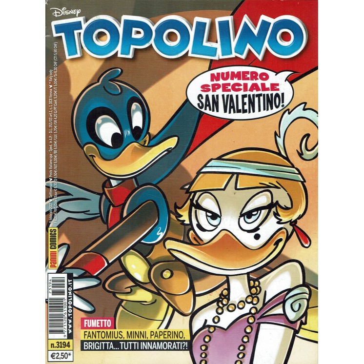Topolino n.3194 Walt Disney ed. Panini