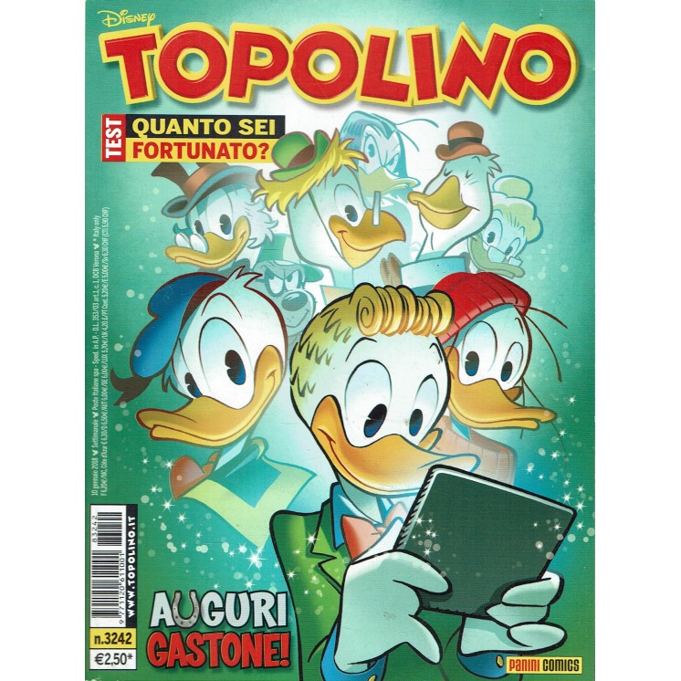 Topolino n.3242 Walt Disney ed. Panini