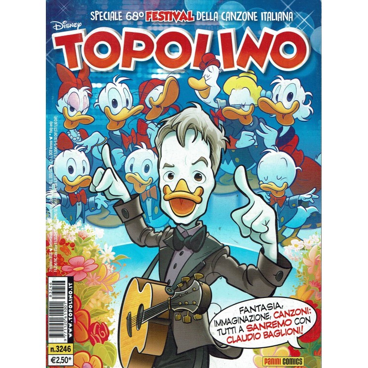 Topolino n.3246 Walt Disney ed. Panini
