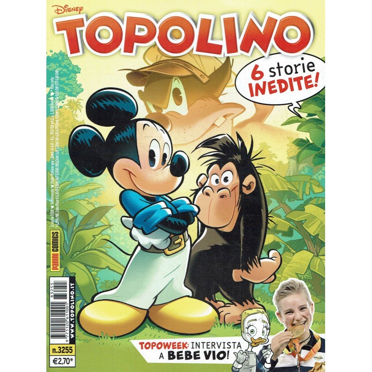 Topolino n.3255 Walt Disney ed. Panini