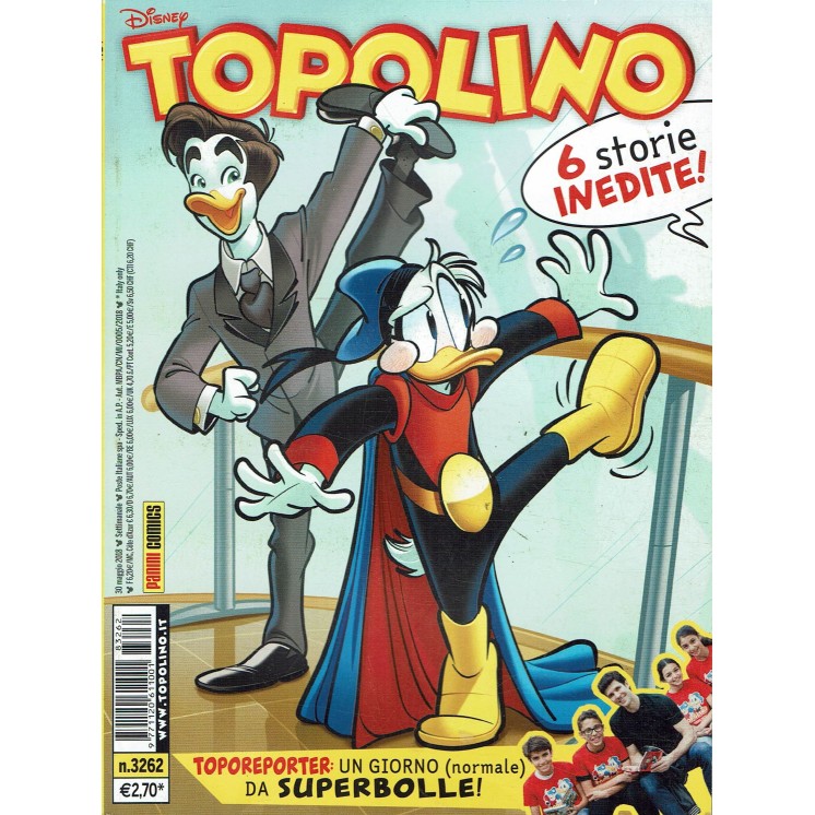 Topolino n.3262 Walt Disney ed. Panini