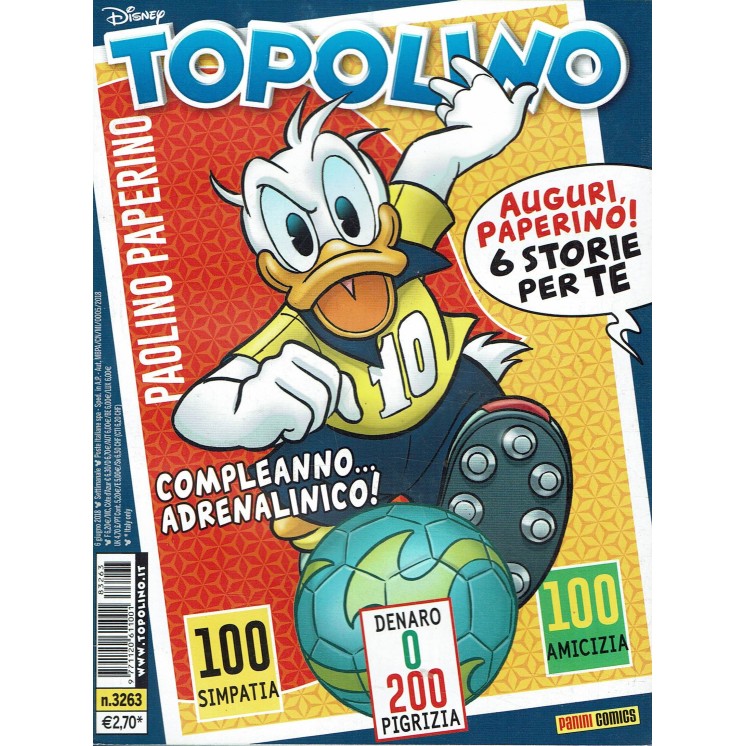 Topolino n.3263 Walt Disney ed. Panini