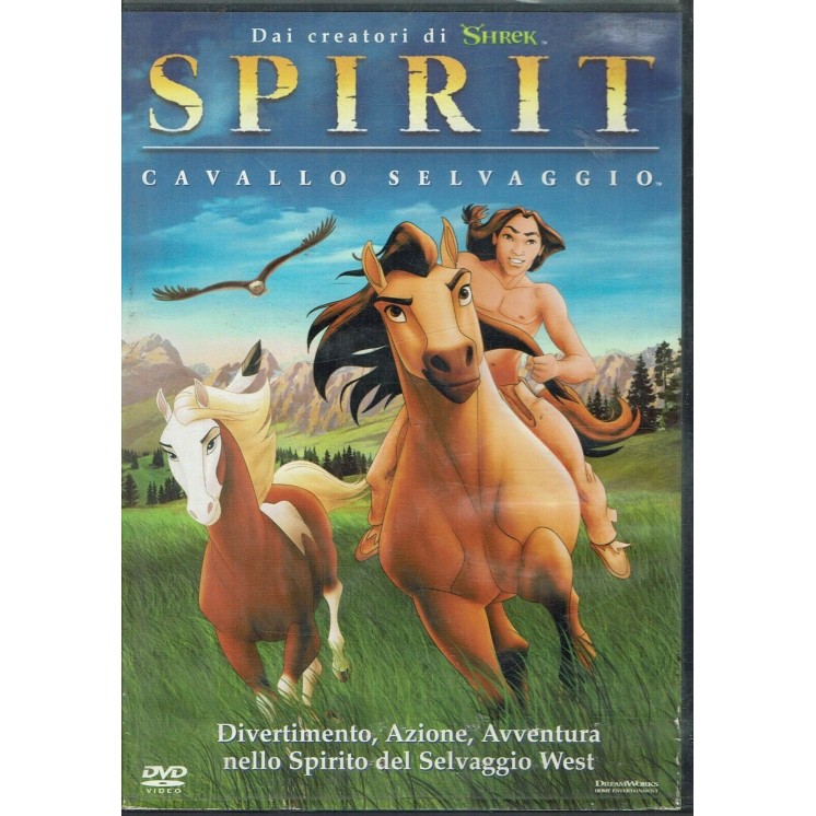 DVD Spirit cavallo selvaggio ITA usato ed. Dreamworks B71