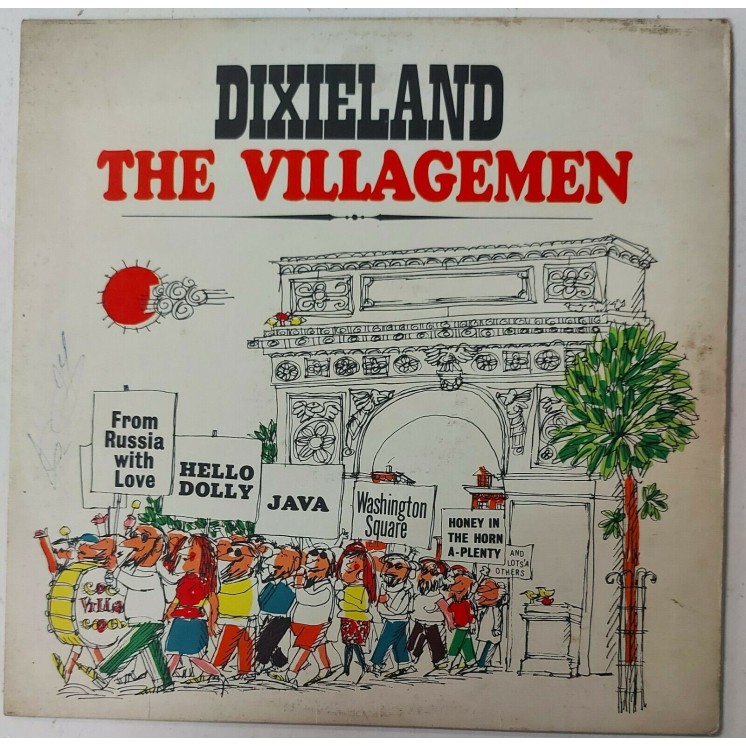 750 33 Giri The Villagemen: Dixieland Bluebell Records SS 513 SM 513