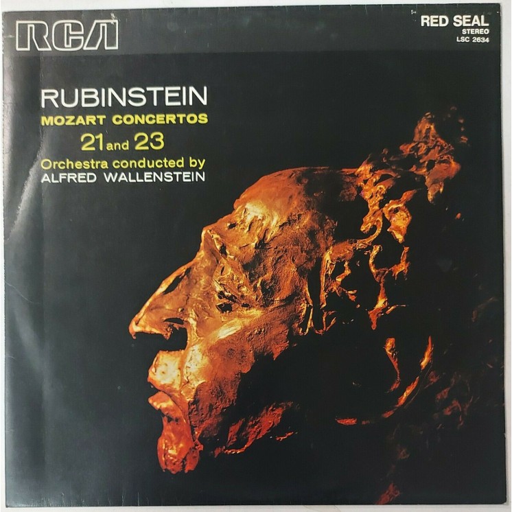 764 33 Giri Rubinstein Mozart concertos 21 , 23 RED SEAL LSC 2634