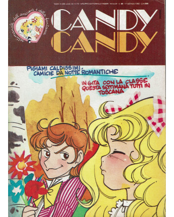 Candy Candy settimanale amicizia  69 ed. Fabbri SU15