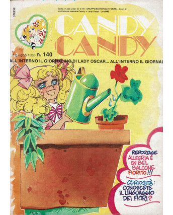 Candy Candy settimanale amicizia 140 ed. Fabbri SU15