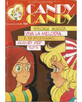 Candy Candy settimanale amicizia 164 ed. Fabbri SU15