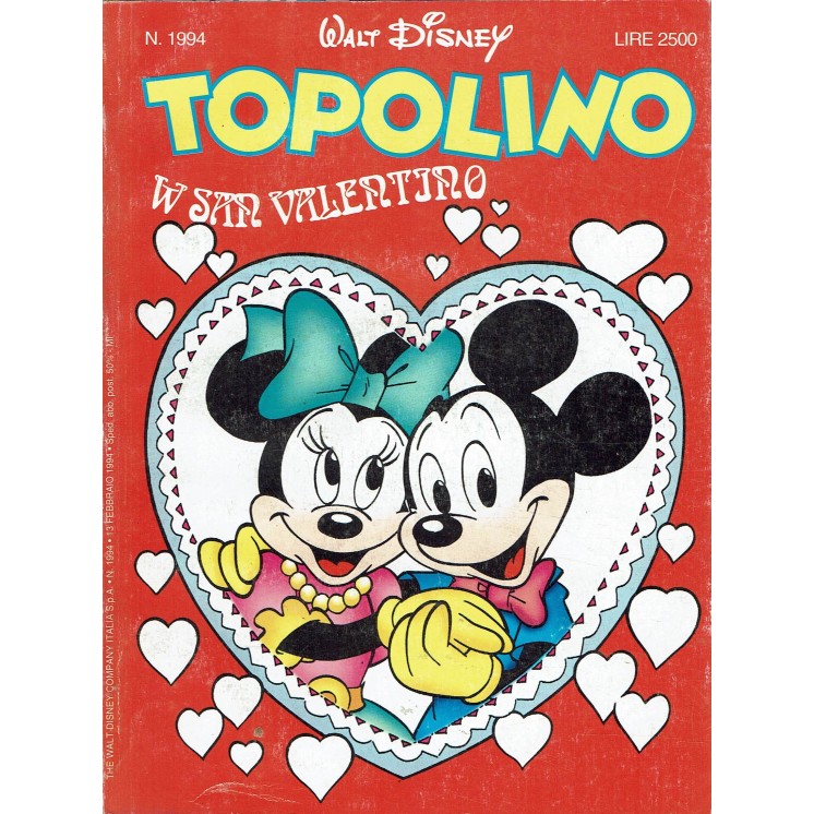 Topolino n.1994 ed.Walt Disney Mondadori